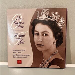 RCM Once Upon a Time Keepsake Booklet with 5 50c Coins